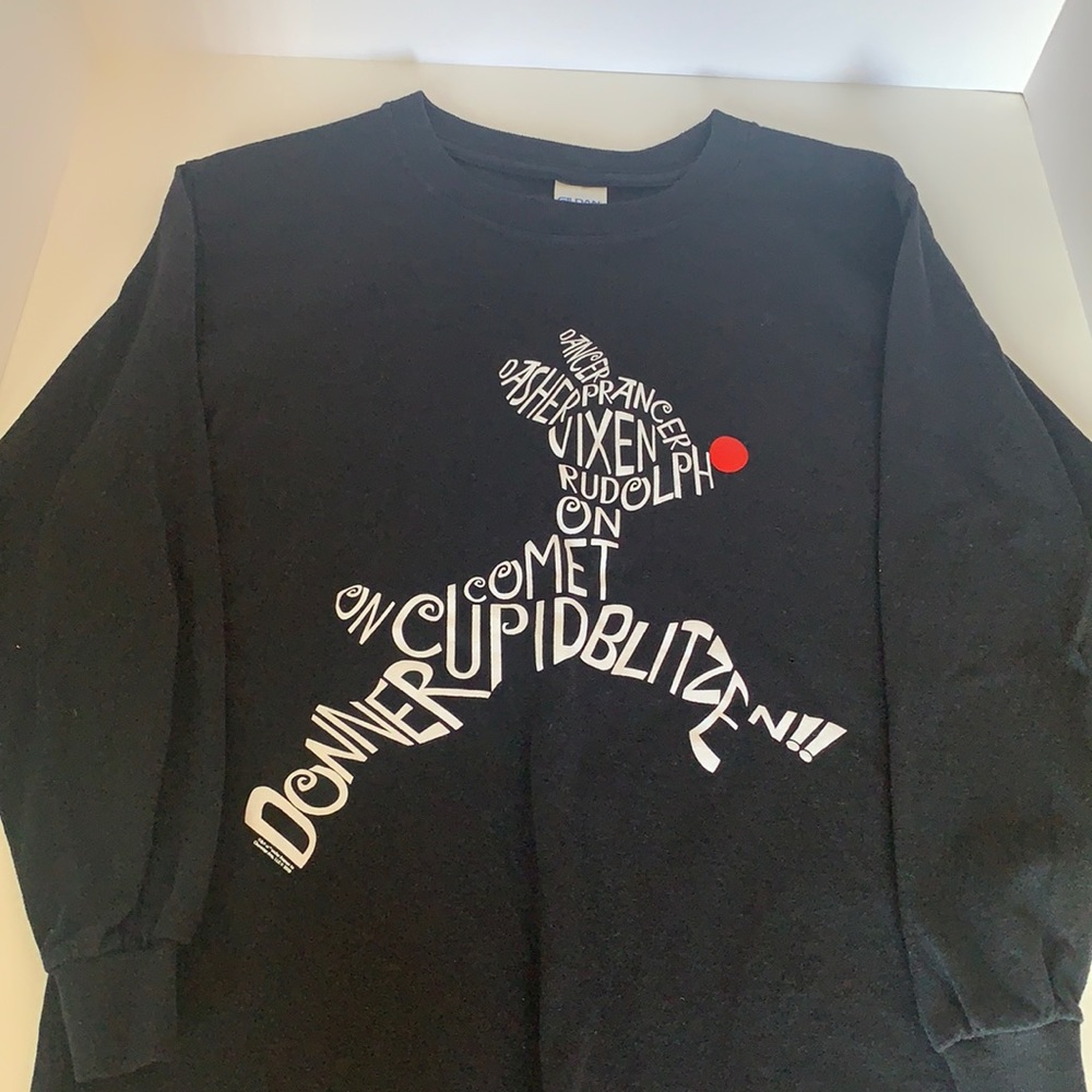 Rudolph T-shirt, kids size M